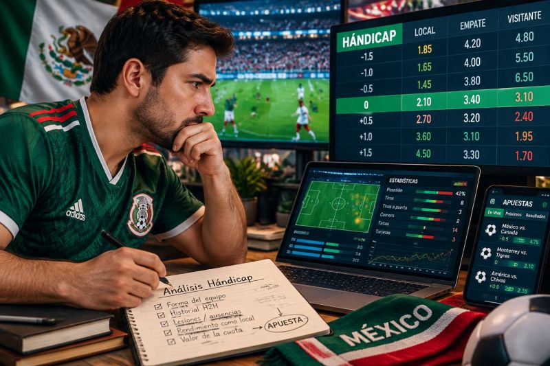 ¿Qué es el hándicap? Guía para usuarios en México y Betroia